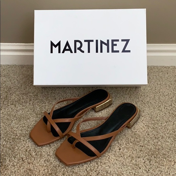 Souliers Martinez Enbossa slides - Picture 3 of 6